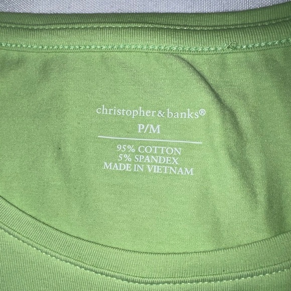 Christopher & Banks women’s short sleeve tee, medium - Picture 3 of 7
